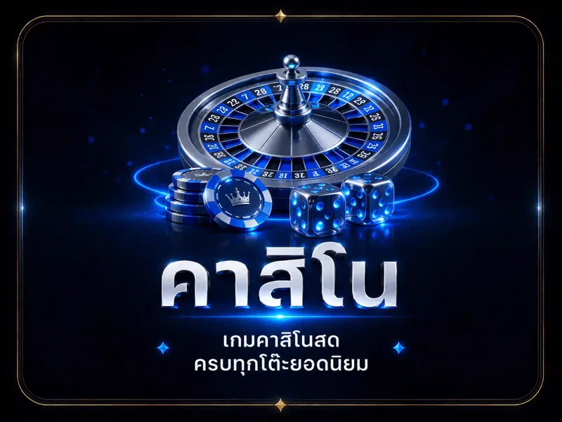 หมวดคาสิโนสด ONESLOT168 ครบทุกโต๊ะยอดนิยม