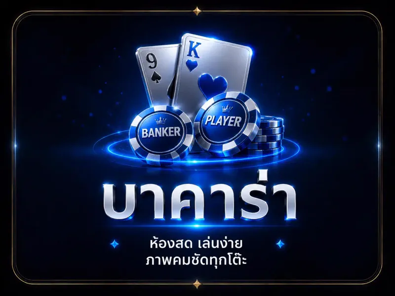 หมวดบาคาร่า ONESLOT168 ห้องสดภาพคมชัดทุกโต๊ะ